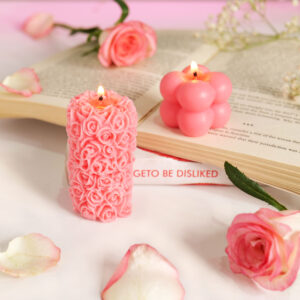 Rose Bloom & Bubble Cube Duo