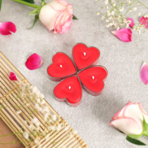 Tealight Secnent/Unsecnent  Heart Candle