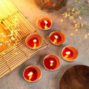 Tealight Secnent/Unsecnent  Heart Candle
